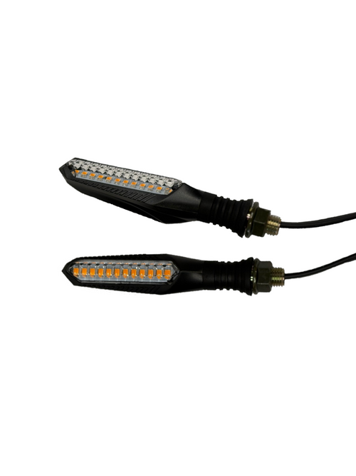 ZESTAW: Dynamiczne Kierunkowskazy LED + Oporniki (2 szt. + 2 szt.)